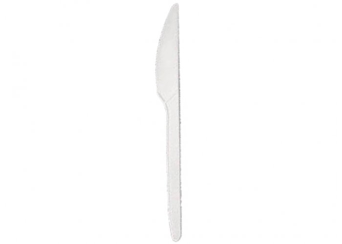 Cuchillo Descartable Blanco x100