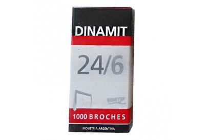 Broche Dinamit 24/6 (1000)